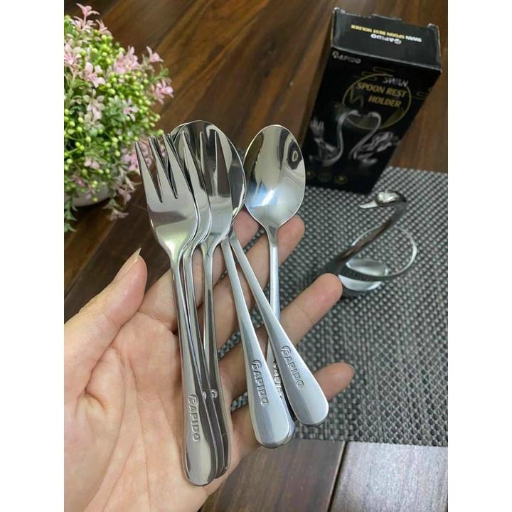 Bộ thìa dĩa Santo 12 món sang trọng- hàng chính hãng