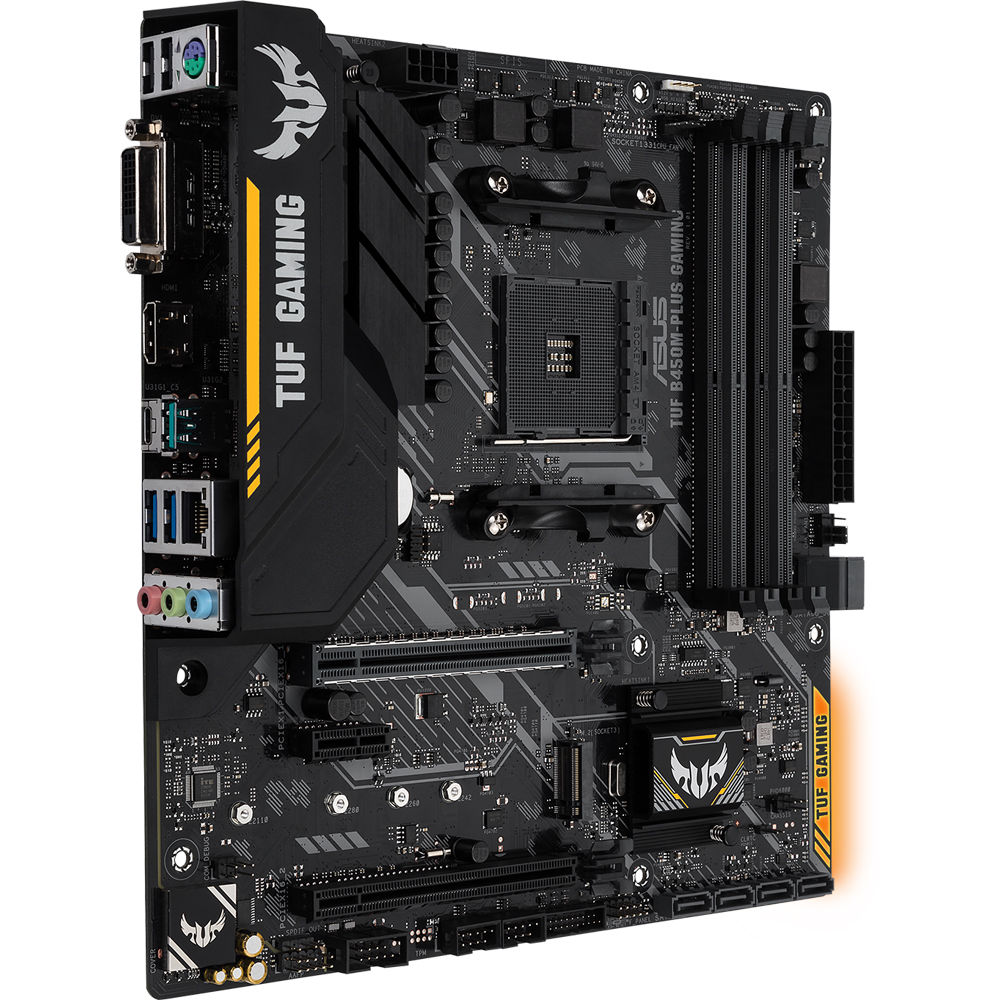 Bo mạch chủ mainboard ASUS TUF B450M-PLUS GAMING AMD B450 - Hàng Chính Hãng