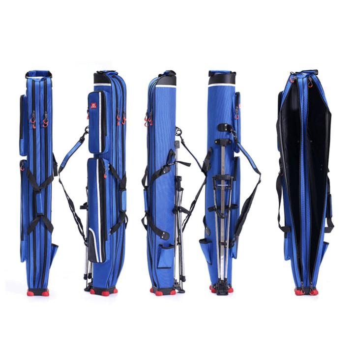Túi Đựng Cần Câu 2 Lớp 125cm Kèm Chân Đế  hàng y hình 2
