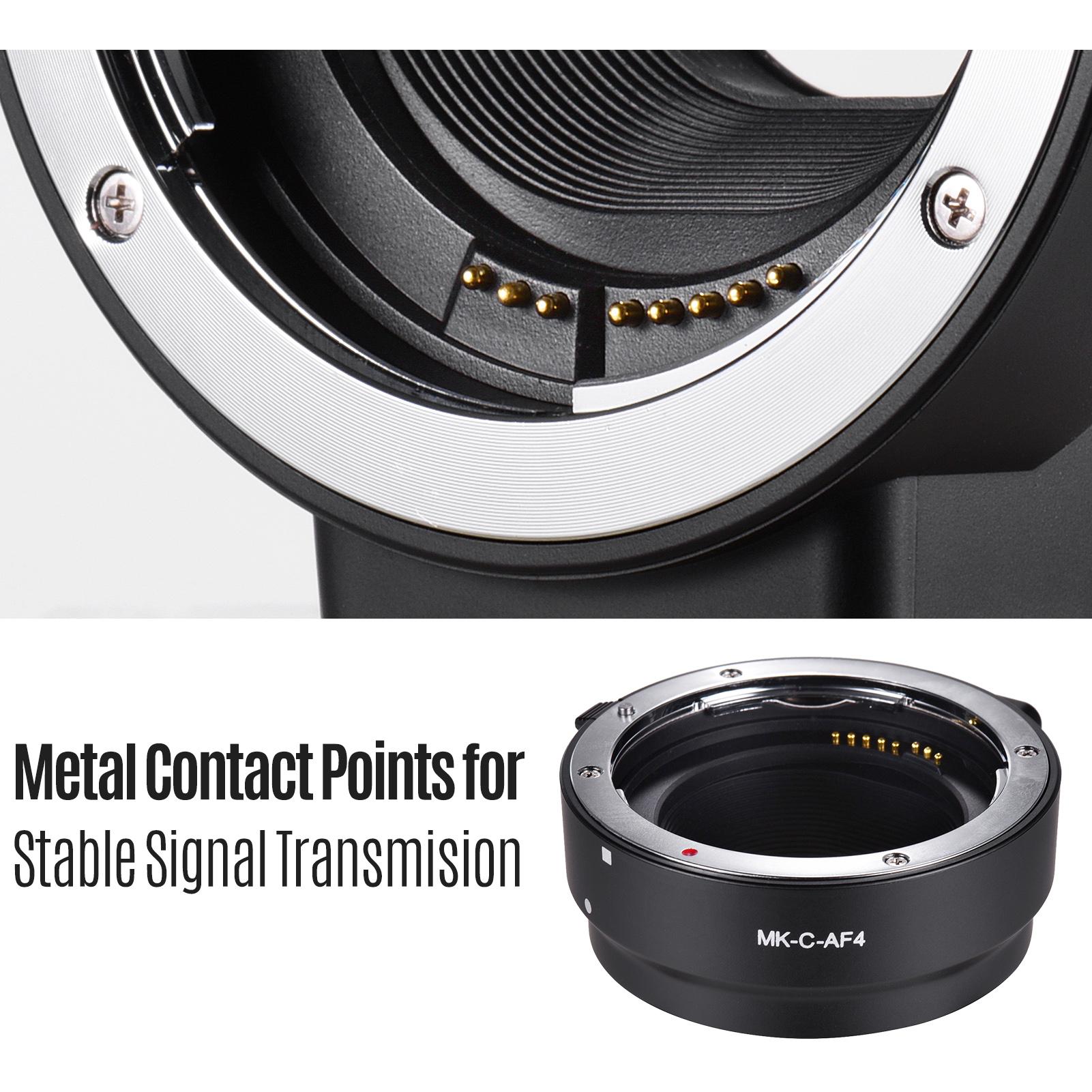 Ống kính mở rộng vòng thay thế cho ống kính Canon EF EF-S sang Canon EOS M2 M3 M5 M6 M10 M50 Tự động lấy nét