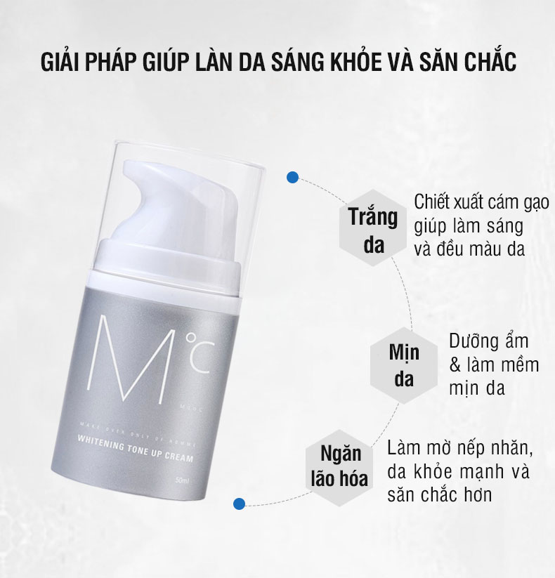 Kem dưỡng trắng da dành cho nam MdoC Whitening Tone Up Cream 50ml JN-MKD02