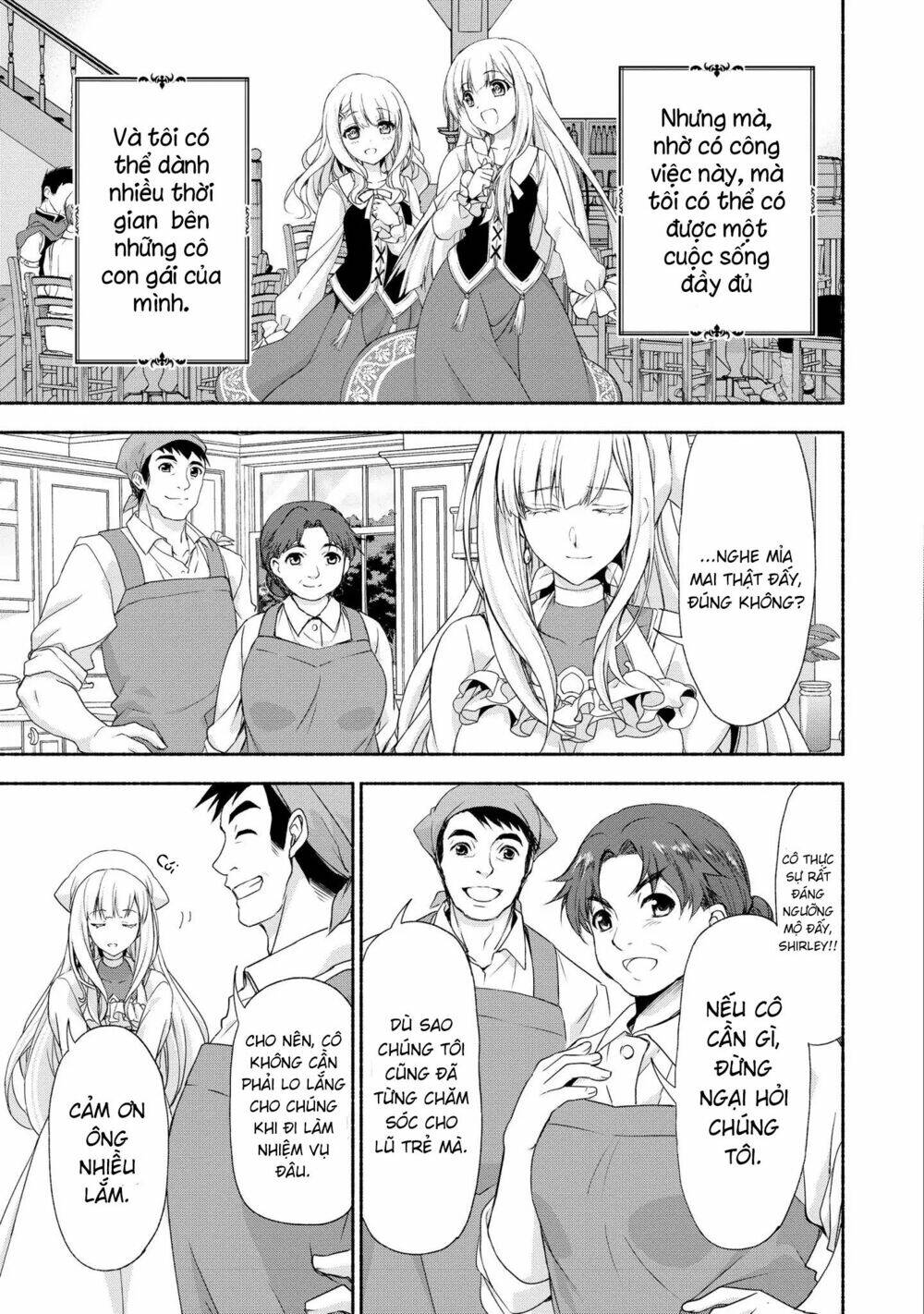 even though i’m a former noble and a single mother, my daughters are too cute and working as an adve chapter 1 8