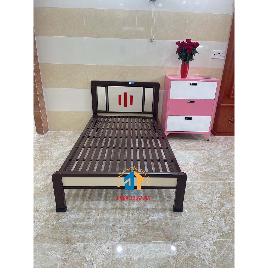 Giường sắt kiểu hộp nhiều kích thước ĐẠI THÀNH 1MX2M , 1M2X2M, 1M4X2M, 1M6X2M, 1M8X2M