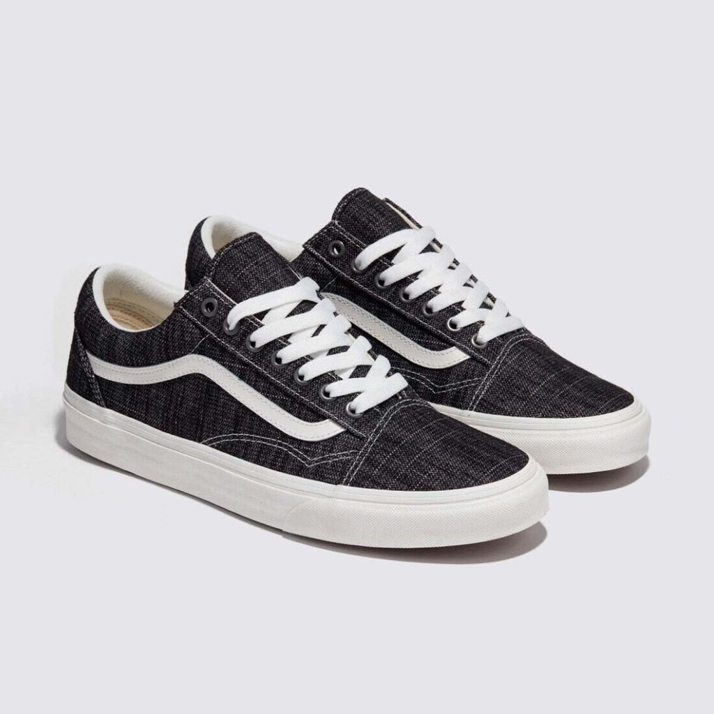 Giày Vans Old Skool Threaded Denim Black - VN000CR5Y28