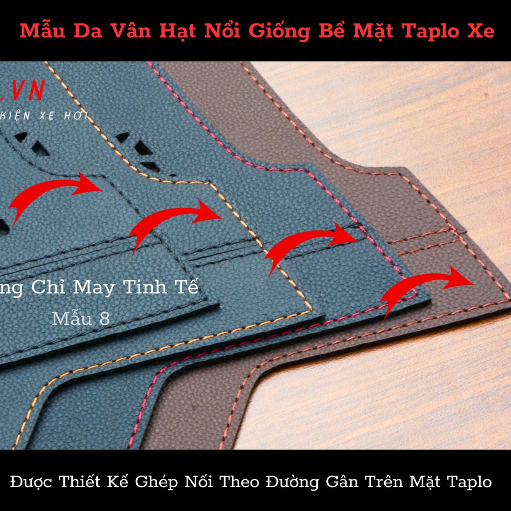 Thảm Taplo Ô Tô, Thảm Taplo Nissan Teana Da Pu Nappa Được Thiết Kế 3D Ghép Nối Cao Cấp