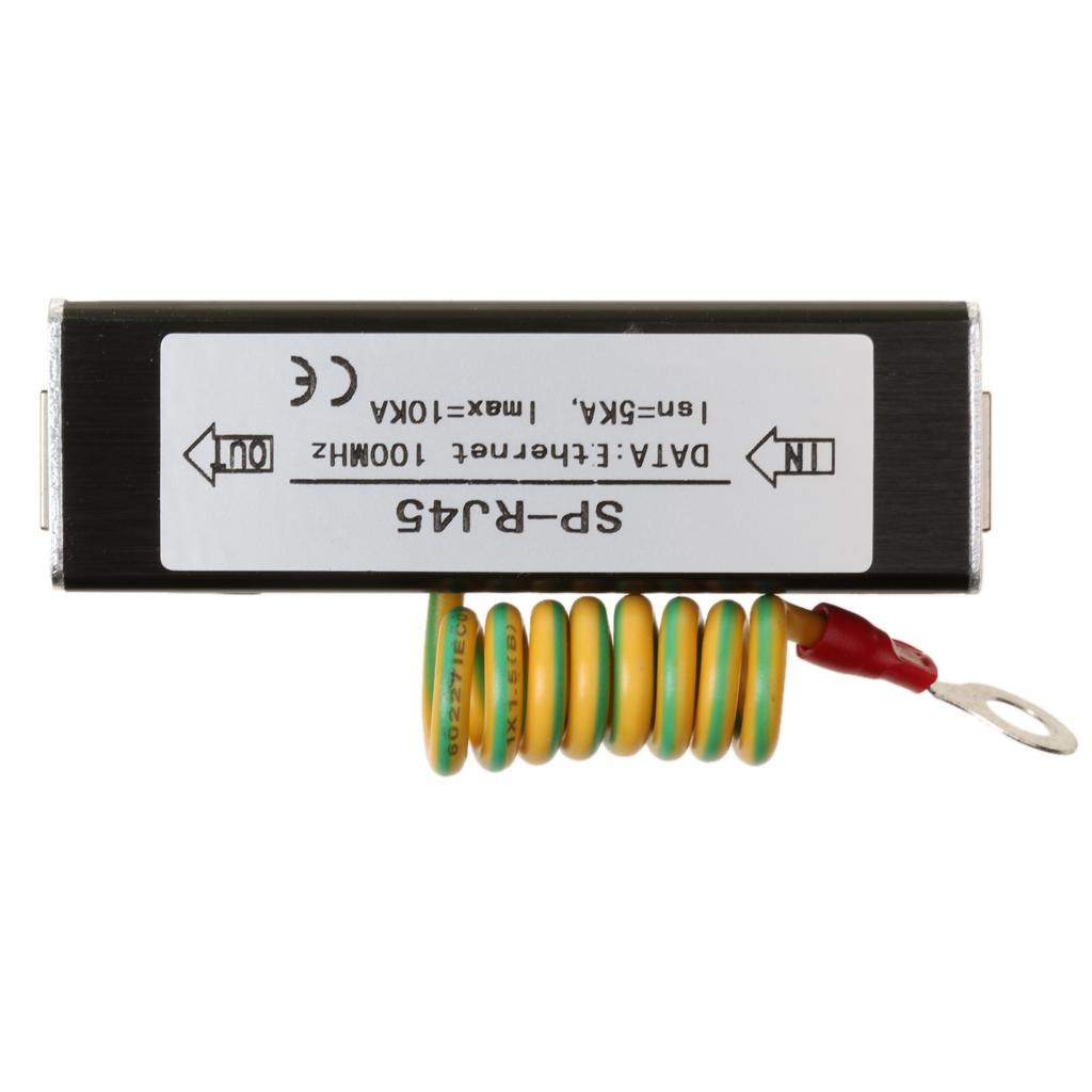Network Adapter Ethernet LAN Surge Protector Surge Suppressor for Thunder &