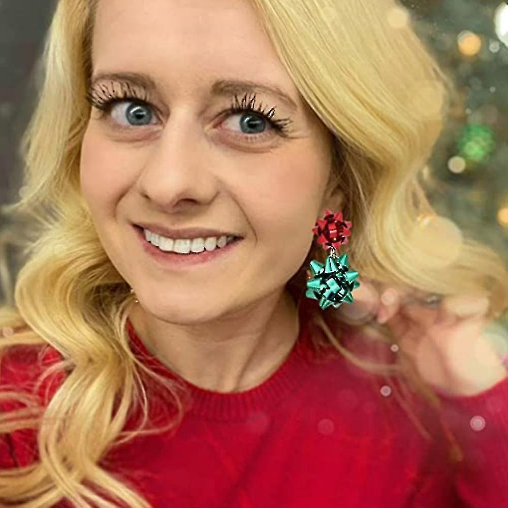 2 cặp bông tai Giáng sinh cho phụ nữ Giáng sinh