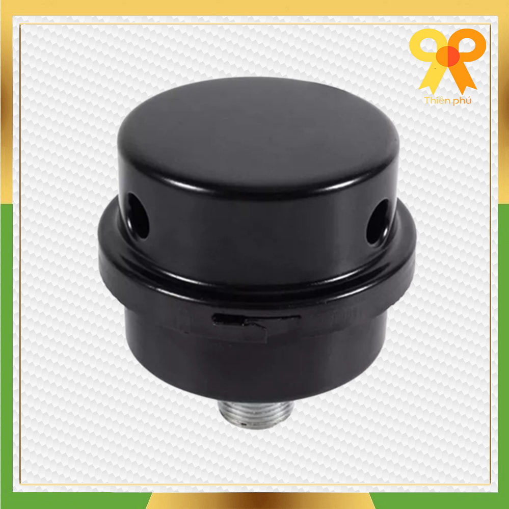 Con E lọc gió máy nén khí - máy hơi không dầu giảm âm ren ngoài 1/2 inch