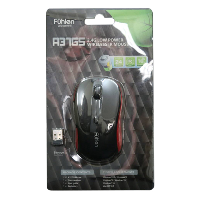 Chuột máy tính - Mouse không dây Fuhlen A37G