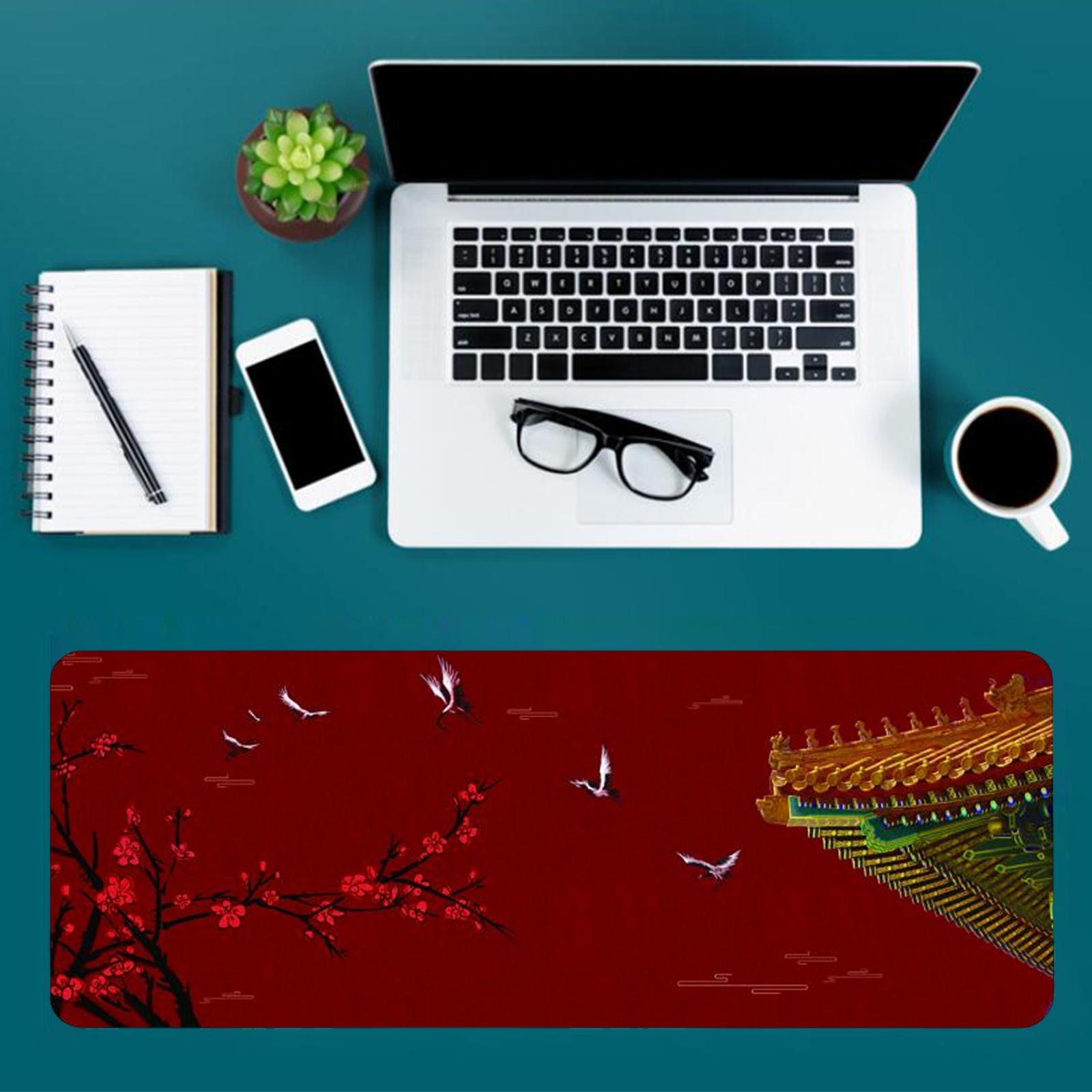 Heated Desk Mat 3 Speeds Touch Control for Work Table Office