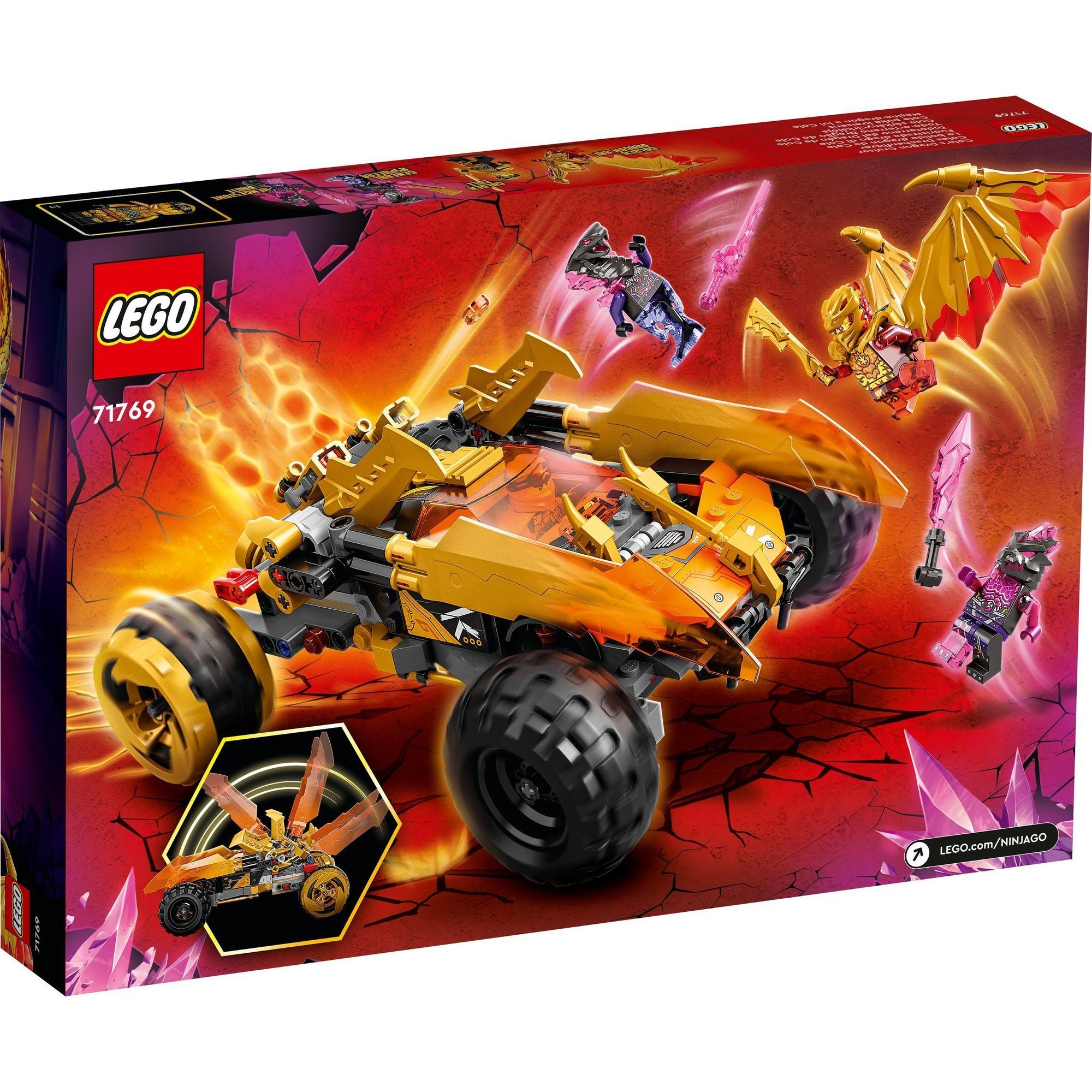 LEGO Ninjago 71769 Chiến xe rồng hùng dũng của Cole (384 chi tiết)