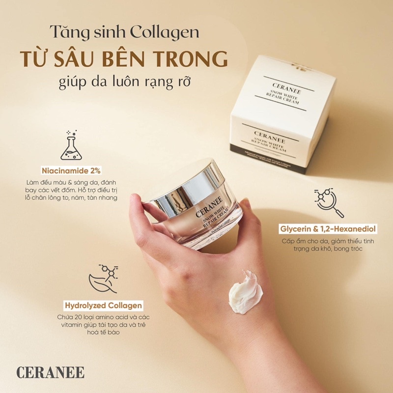 Kem dưỡng ẩm chống lão hóa da hoàn hảo Cream Ceranee 50g