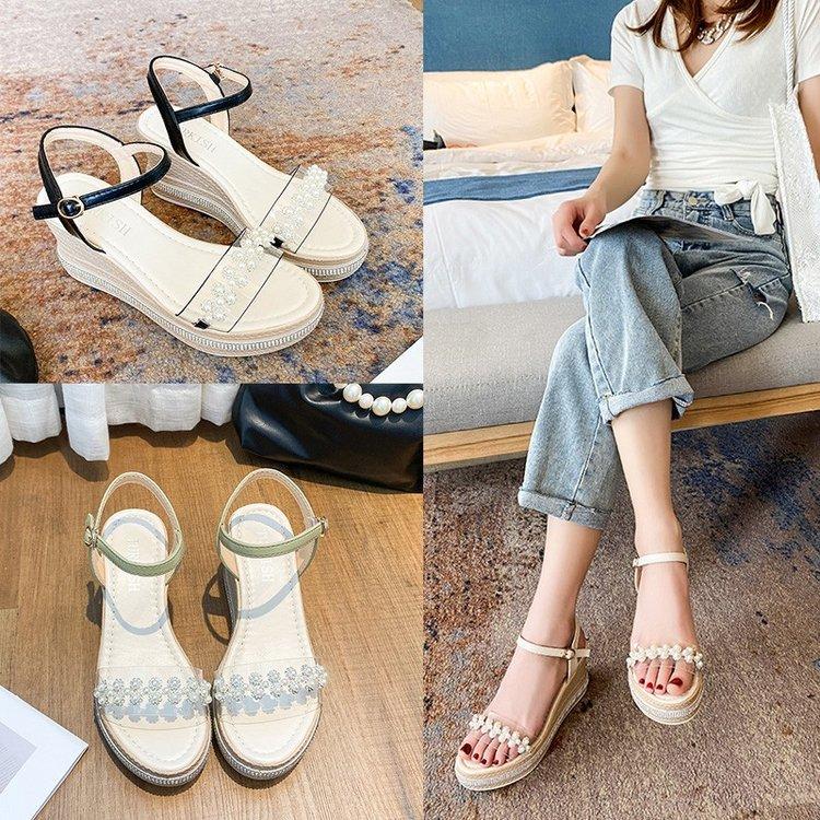 Giày Sandal Quai Ngang Thời Trang Nữ Tính