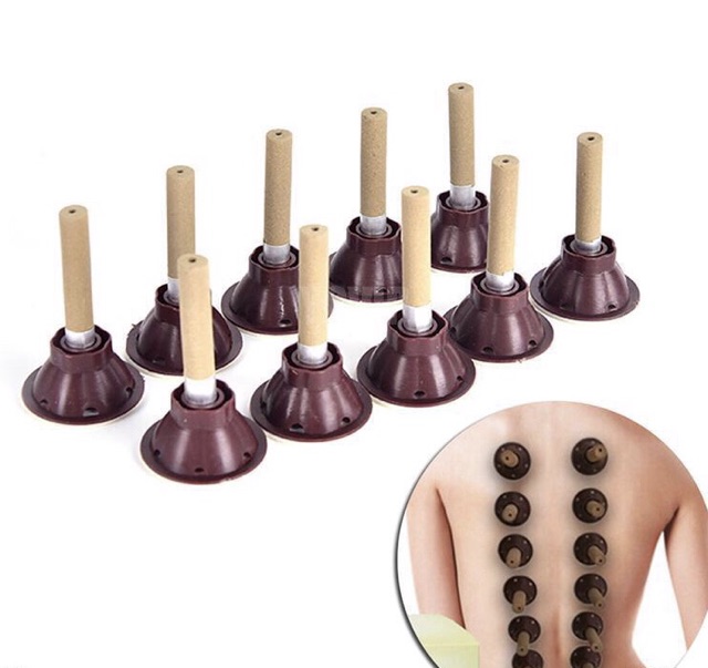 Nhang ngải cứu kèm chân đế dán loại 10 mm