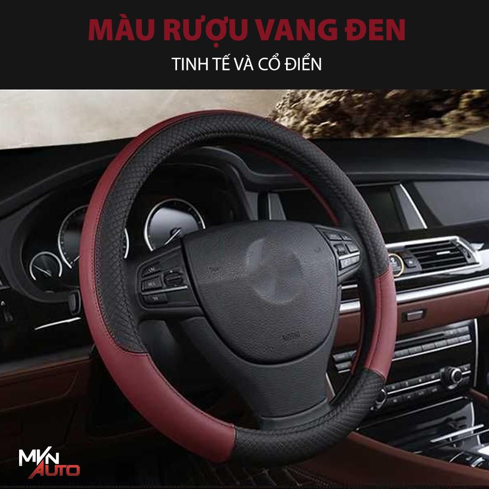 Bọc Vô Lăng Da Cao Cấp – Bọc Chống Trượt Khi Đánh Lái