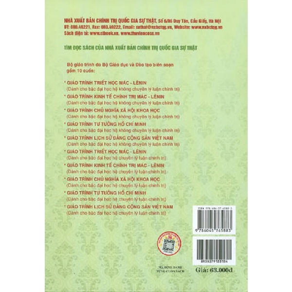 Giáo Trình Kinh Tế Chính Trị Mác - Lênin