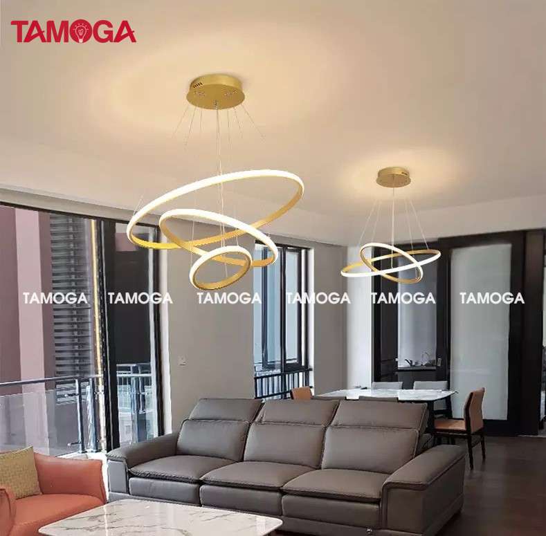 Đèn ốp trần hiện đại TAMOGA ALVAS 8519 + Tặng kèm khiển