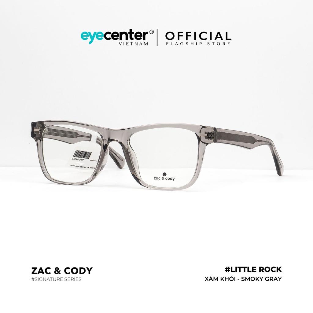 Gọng kính cận vuông nam nữ A29-S chính hãng LITTLE ROCK by ZAC CODY nhập khẩu Eye Center Vietnam