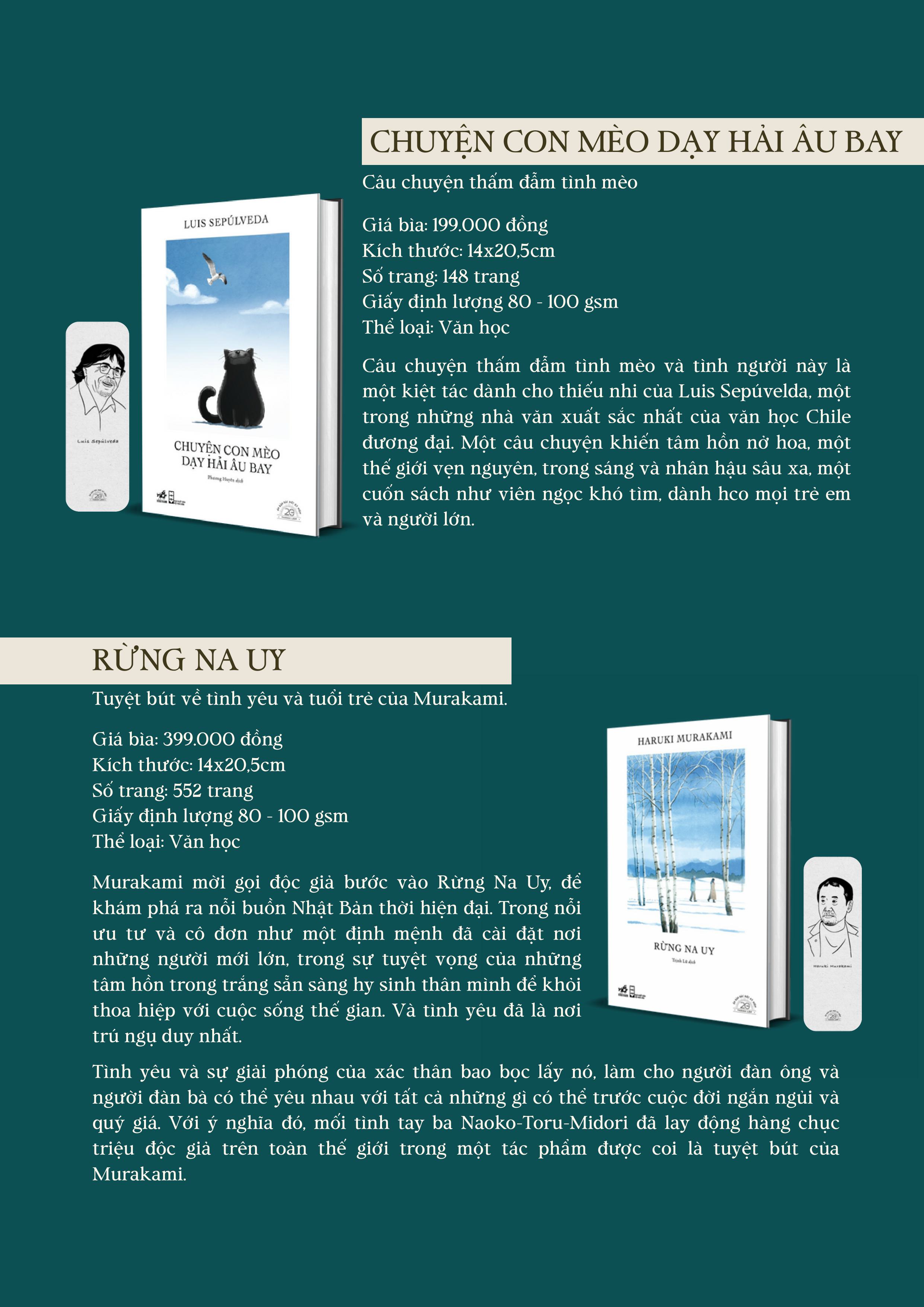 TRỌN BỘ 20 ẤN PHẨM ĐẶC BIỆT KỶ NIỆM 20 NĂM NHÃ NAM - Nhiều tác giả - Nhã Nam