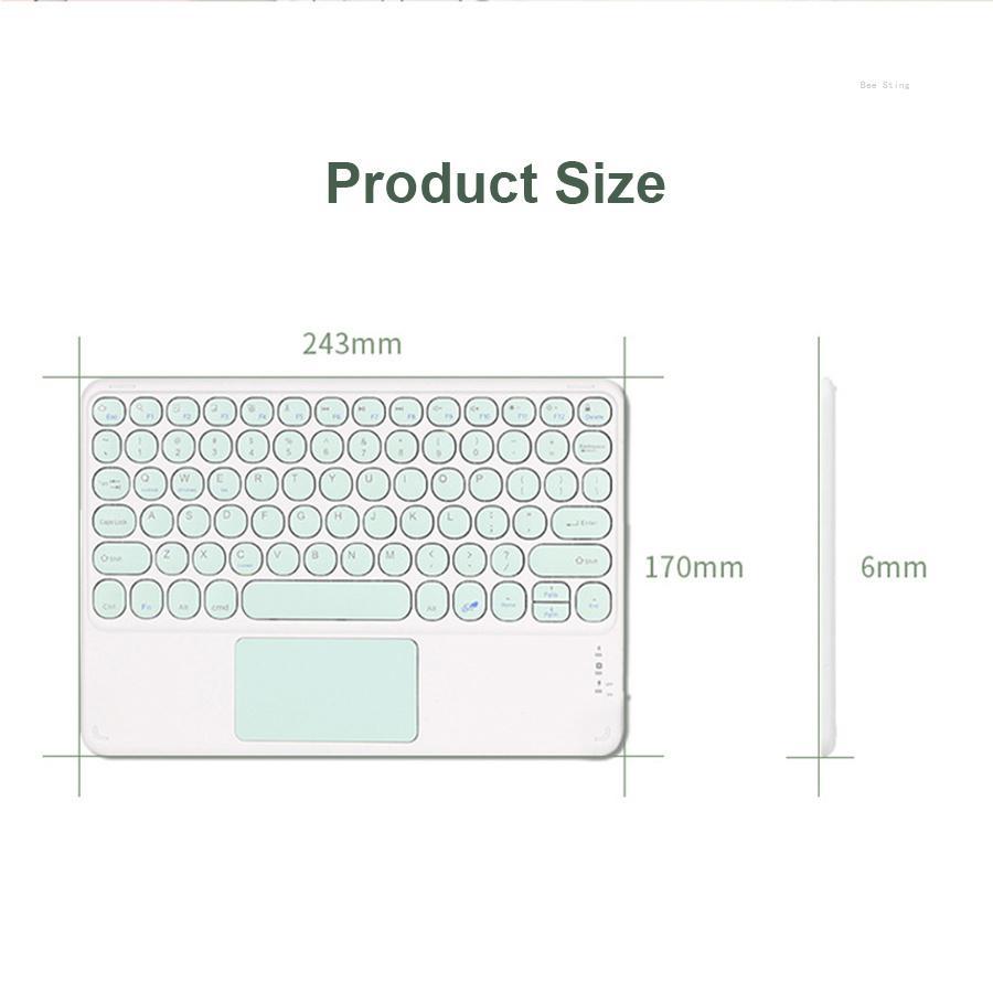 IPad Bàn Phím Bluetooth Teclado Samsung Huawei Máy Tính Bảng Android IOS Windows, Thích Hợp Cho iPad Bàn Phím Và Chuột