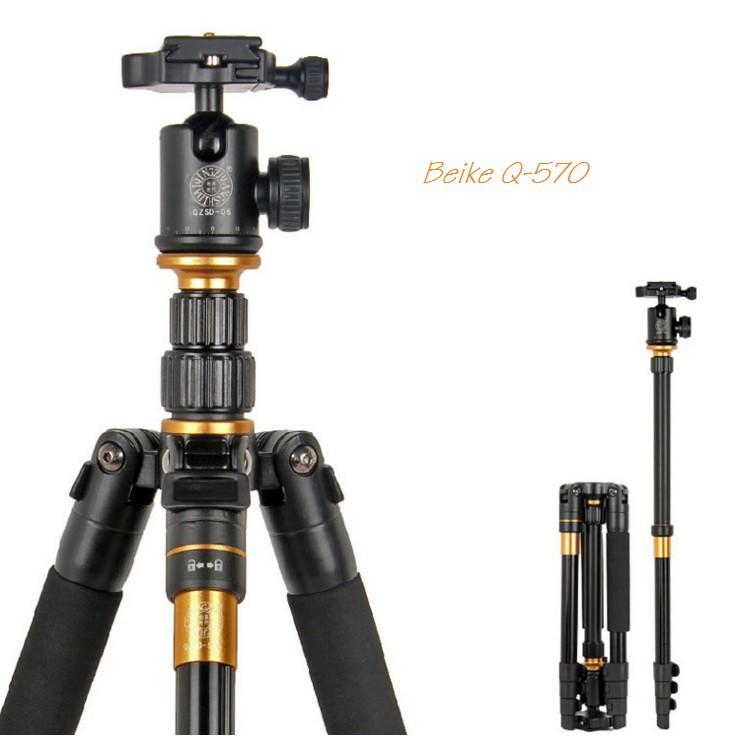 Chân máy ảnh Tripod BEIKE Q-570, Hàng chính hãng