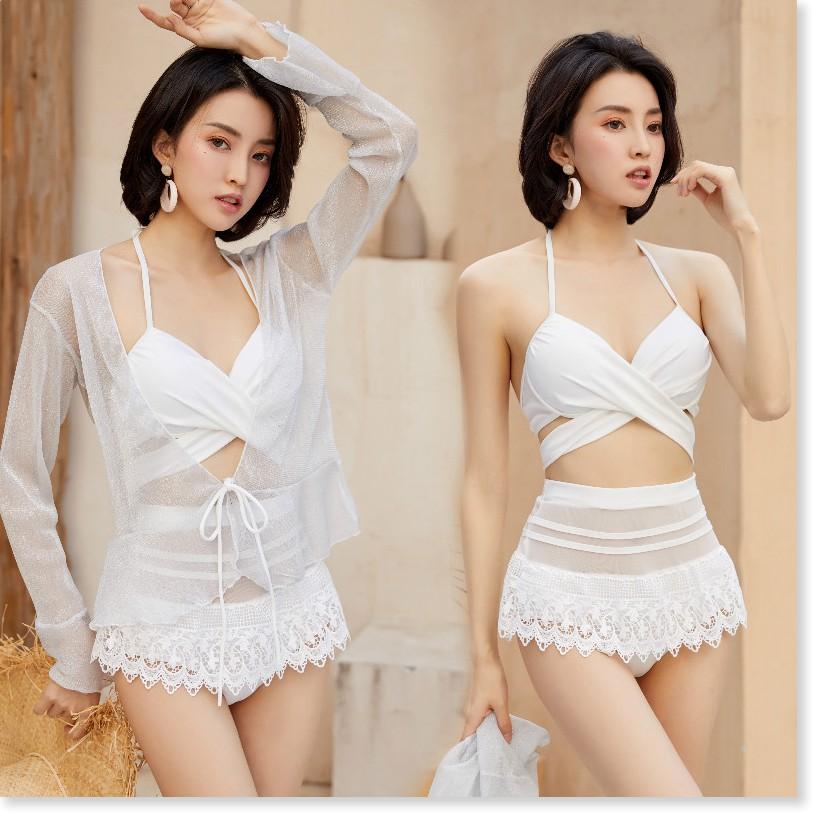 Bộ Đồ Bơi - Bikini 3 Chi Tiết Đẹp Dễ Thương