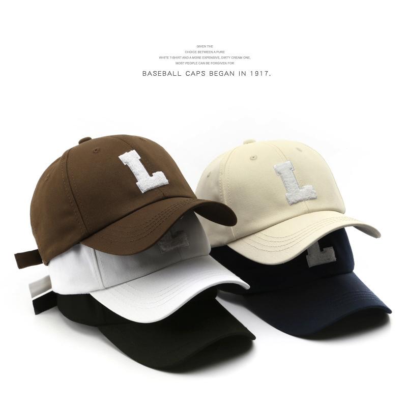 Sleckton Cotton Basketball Mũ cho phụ nữ và nam thư thời trang l hat bình thường hip hop snapback mũ vào mùa hè sun cap unisex Color: Brown Size: Adjustable