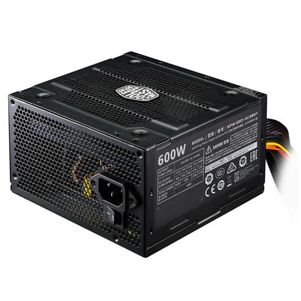 Nguồn Máy Tính Công Suất Thực Cooler Master Elite V3 600W - Hàng Chính Hãng