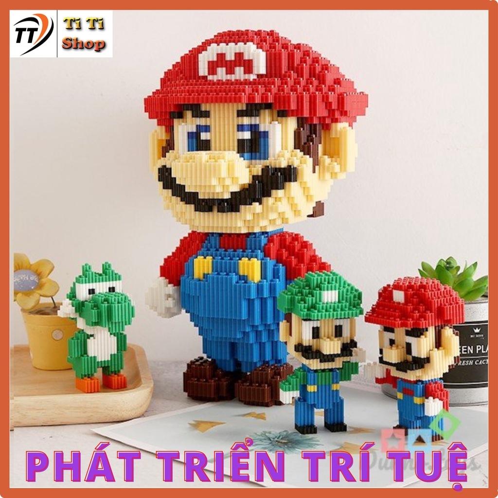 Đồ chơi mô hình lắp ráp, Super Mario Lắp Ráp Mô Hình 3D - Đồ chơi