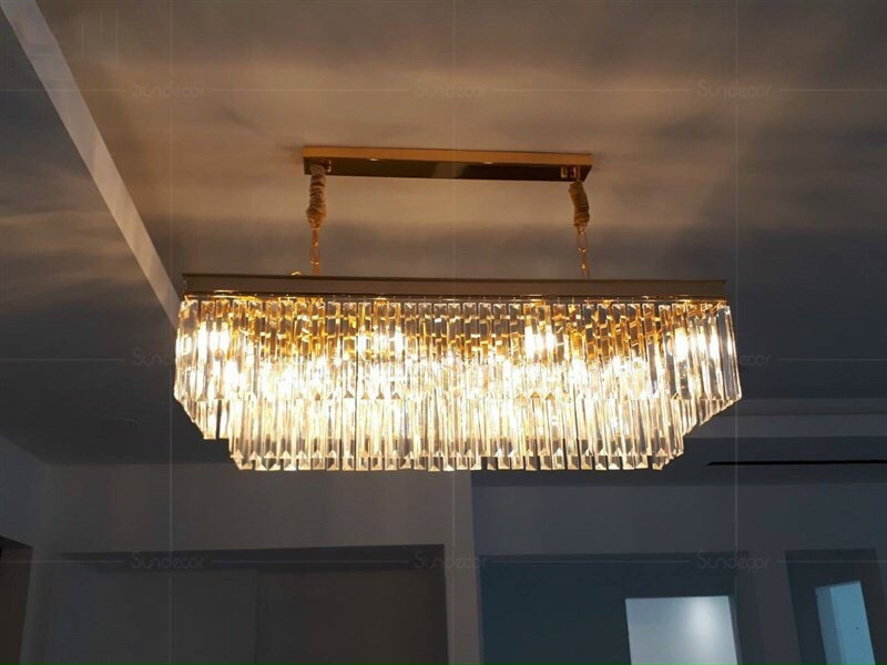 Đèn thả LUPIN pha lê cao cấp, sang trọng kiểu dáng hiện đại