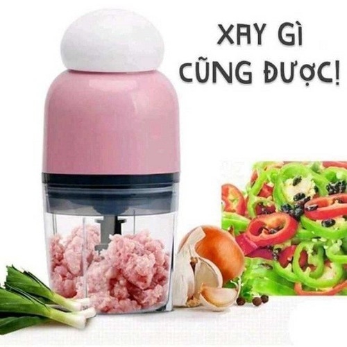 Máy xay thực phẩm đa năng công suất siêu khỏe 350W(giao màu ngẫu nhiên)