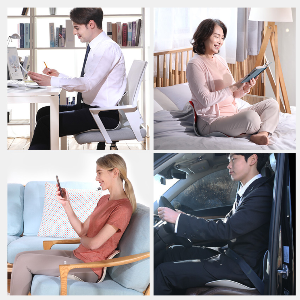 [Mình Ngọc_Chi phí thấp nhất _Ghế Roichen] Ghế  chỉnh dáng ngồi đúng Roichen Hàn Quốc, Ghế dành cho Nam Màu Xanh Mint