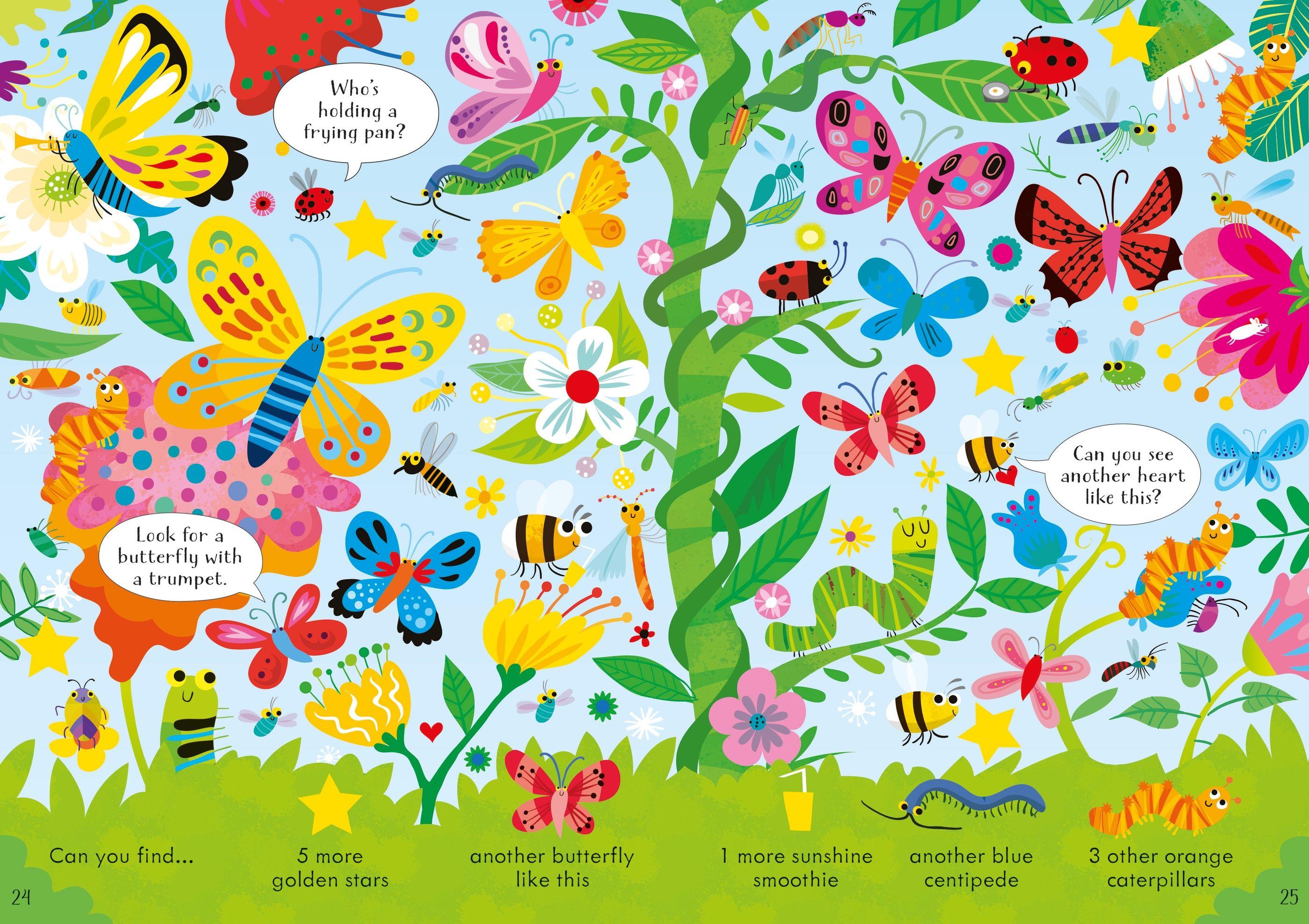 Look And Find Puzzles Bugs