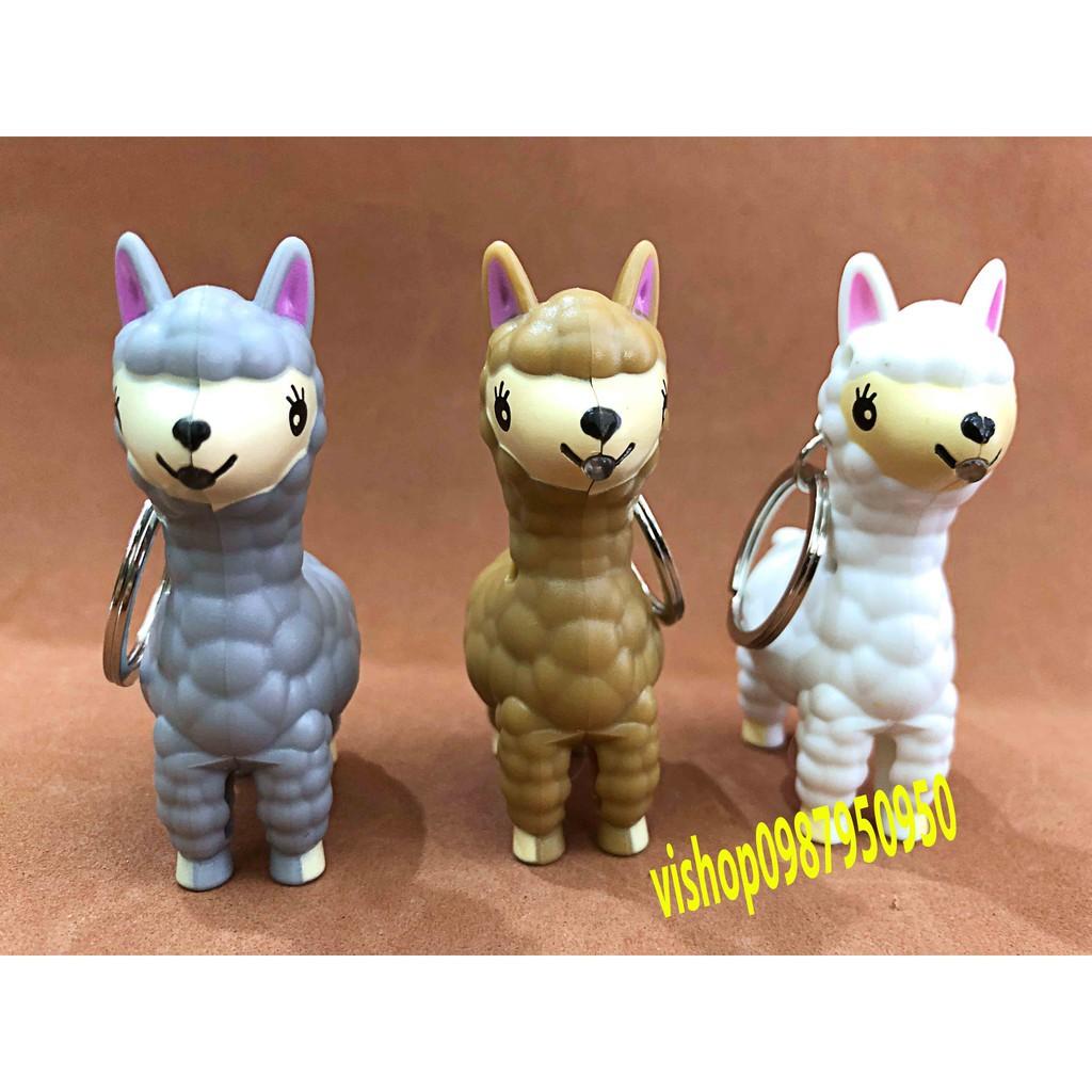 Móc Khóa đèn Led Cặp Đi Học Hình chiên Đáng Yêu-Móc Khóa chiên xinh xắn-Móc Khóa Hình Chú chiên Đáng Yêu