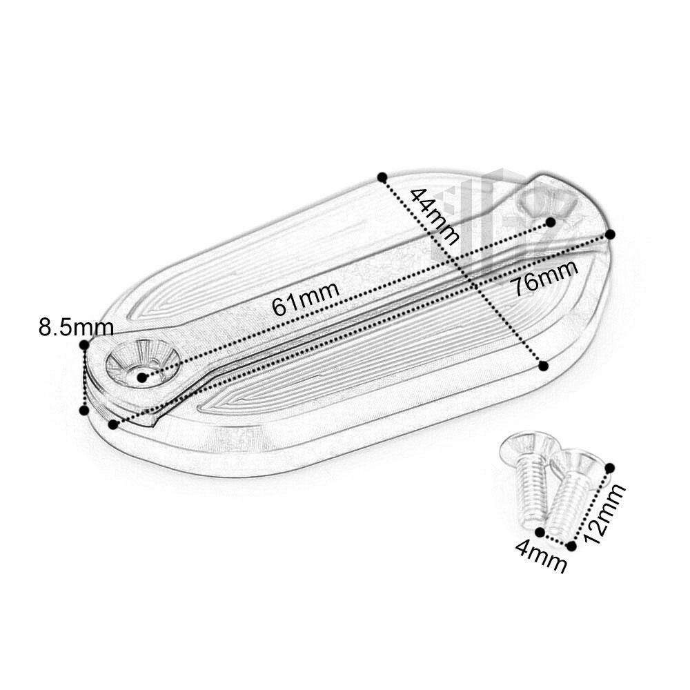 Nắp Đậy Bình Nhiên Liệu Cho Xe Mô Tô Kawasaki Z400 2019