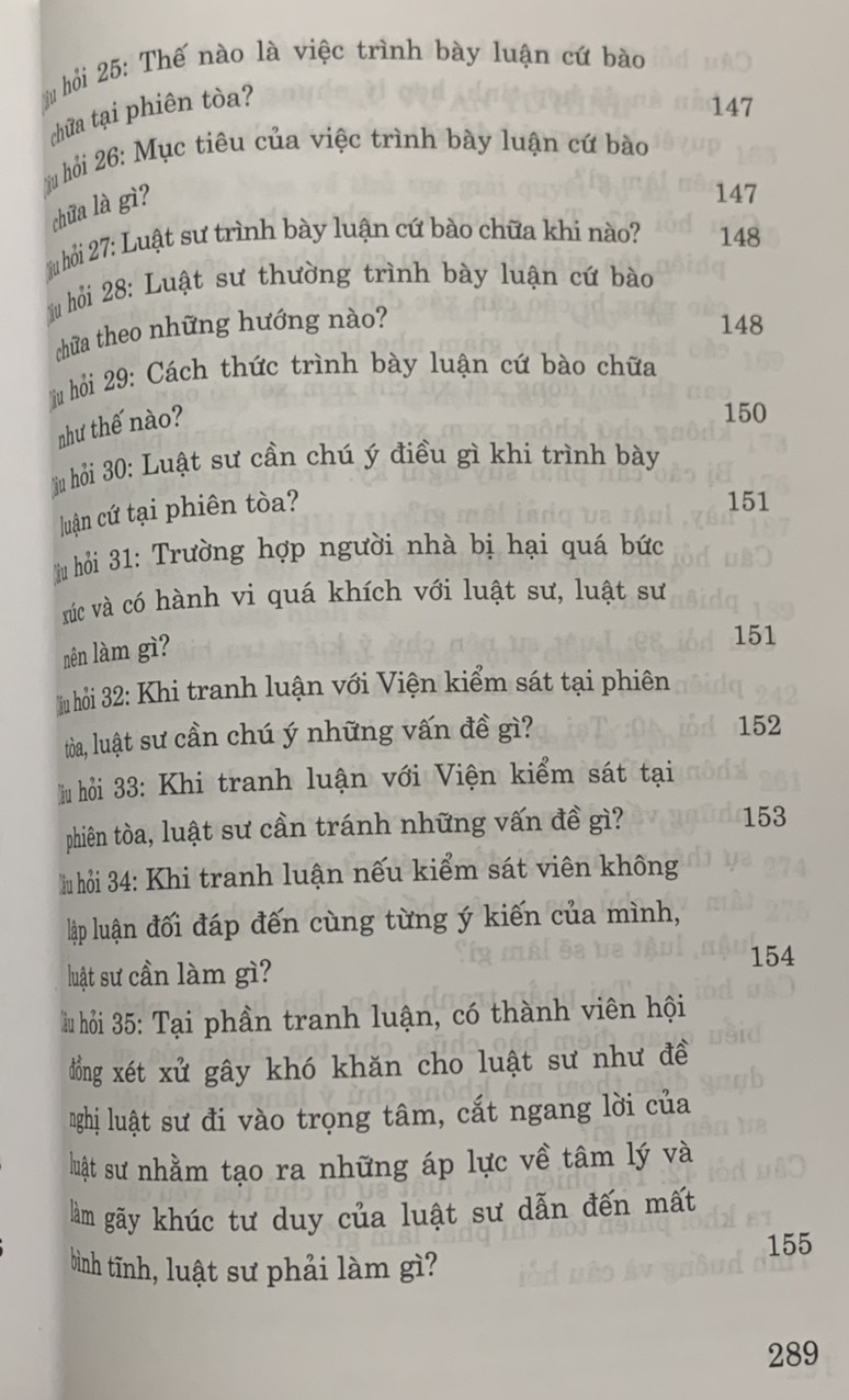 Cẩm nang hướng dẫn thực hành đại diện tranh tụng trong vụ án hình sự