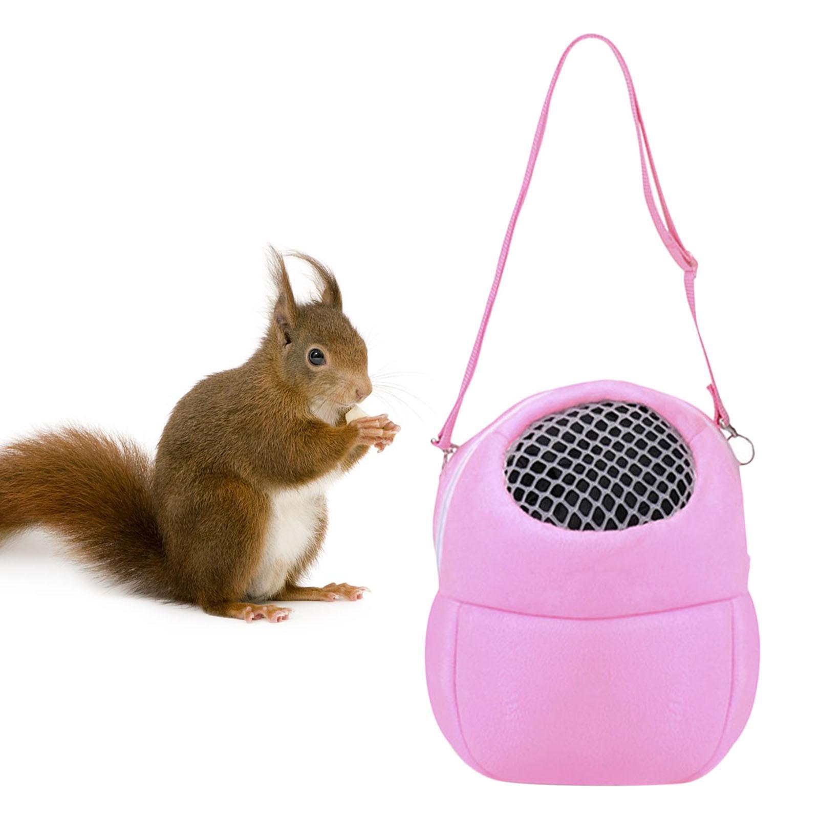 Pet Small Animal Carrier Bag Travel Warm Cage Hamster Pouch