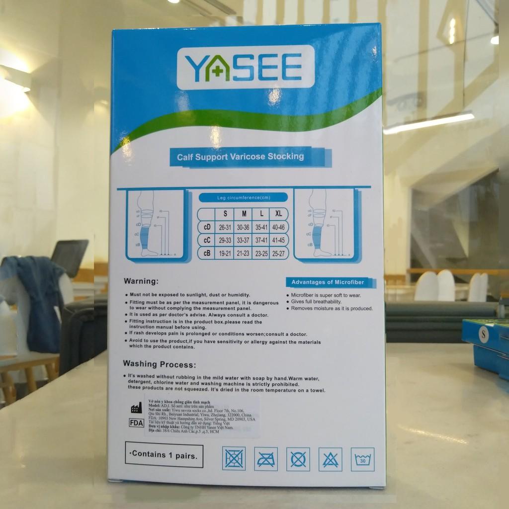 Vớ Suy Giãn Tĩnh Mạch Bắp Chân- Yasee, -VT0461