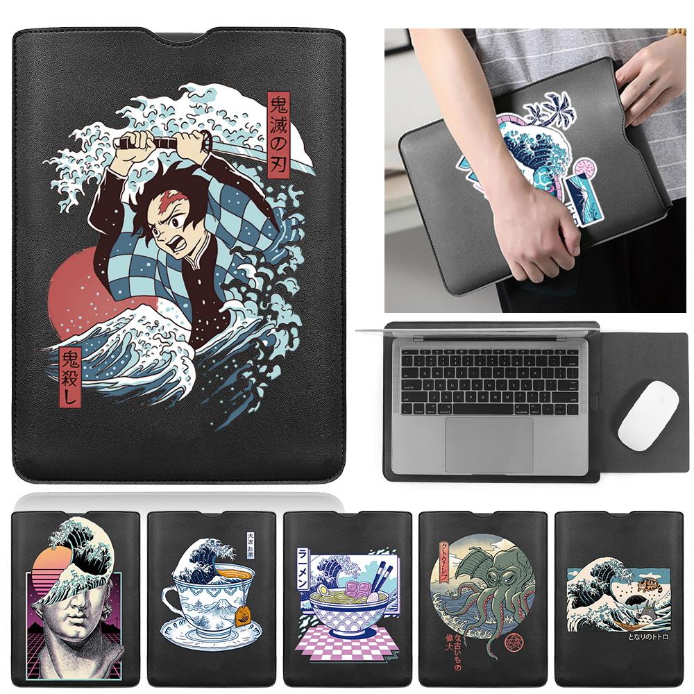 Túi Laptop Da Ốp Lưng Máy Tính Bảng Dành Cho Macbook Air Pro 13 Funda 11 13 14 15 Inch Laptop Máy Tính Xách Tay ốp Lưng Dành Cho HP Xiaomi