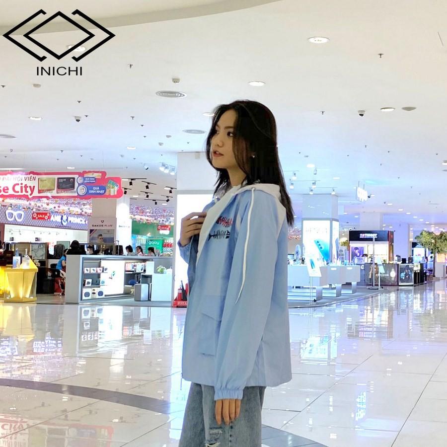 Áo khoác dù A765 hình xương cá 2 lớp dày dặn chống nắng tốt vải cực êm phong cách thời trang- INICHI