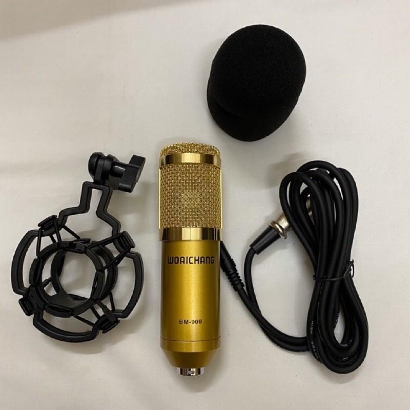 Combo thu âm livestream cực đỉnh K10 và mic bm900 full phụ kiện