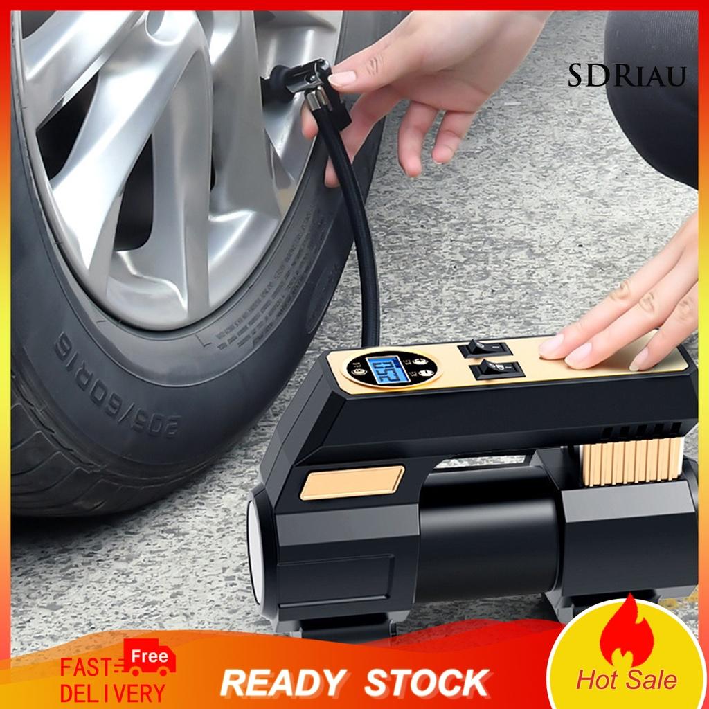 Máy Bơm Hơi Điện Tử 30s Cho Xe Hơi