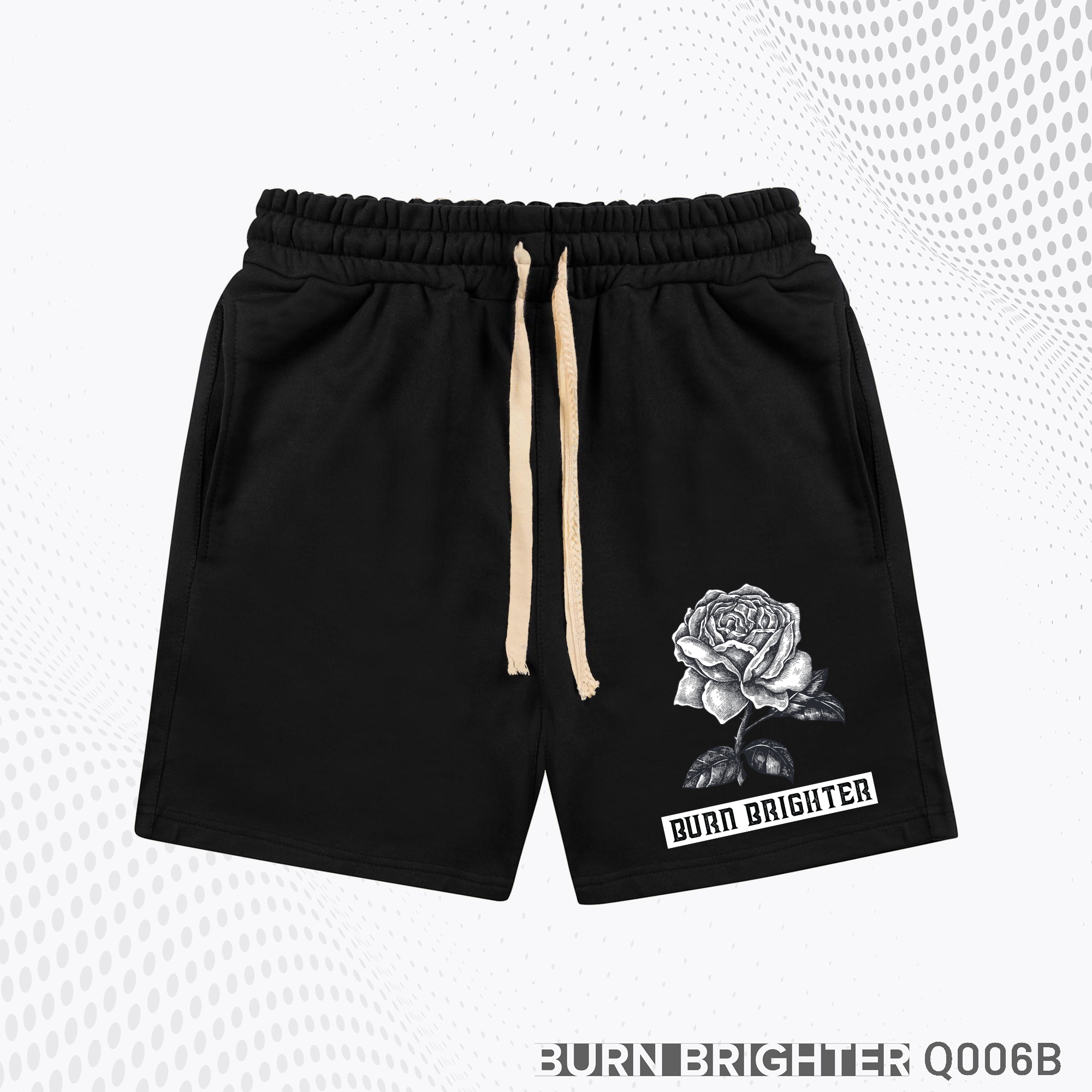 QUẦN SHORT UNISEX Q006 - BURN BRIGHTER