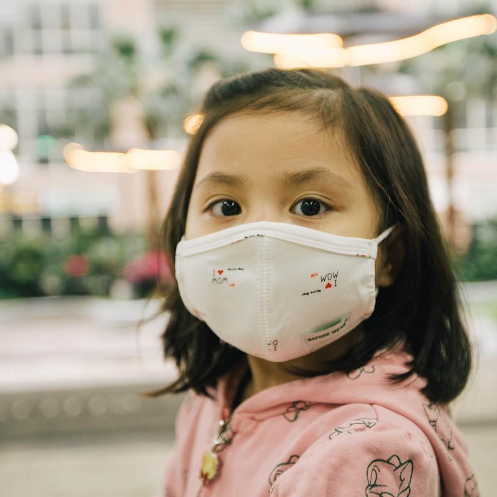 Khẩu trang vải kháng khuẩn Naturewear