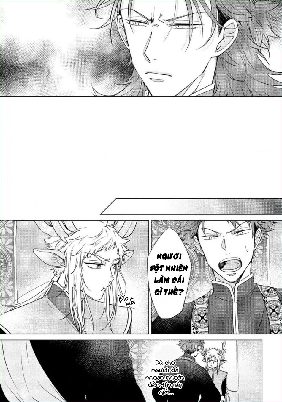 gặp gỡ em, thú nhân màu chàm trắng chapter 2 16