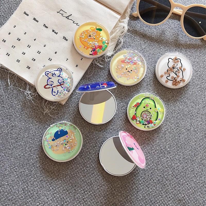 Popsocket giá đỡ điện thoại 2in1 có gương soi