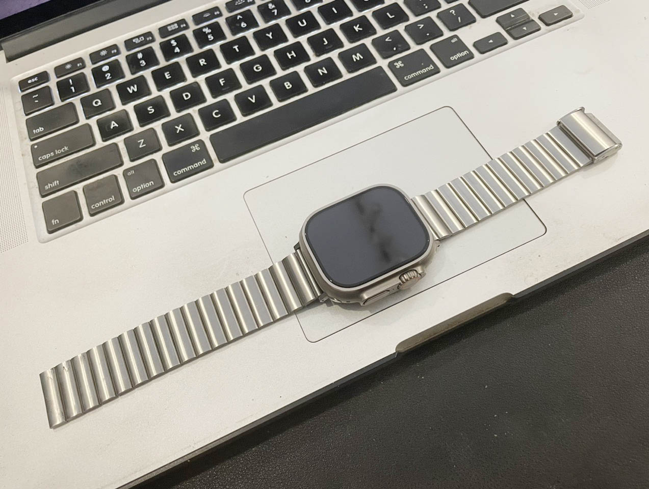 Dây đeo dành cho Apple watch ultra Stainless steel band (44/45/49mm)