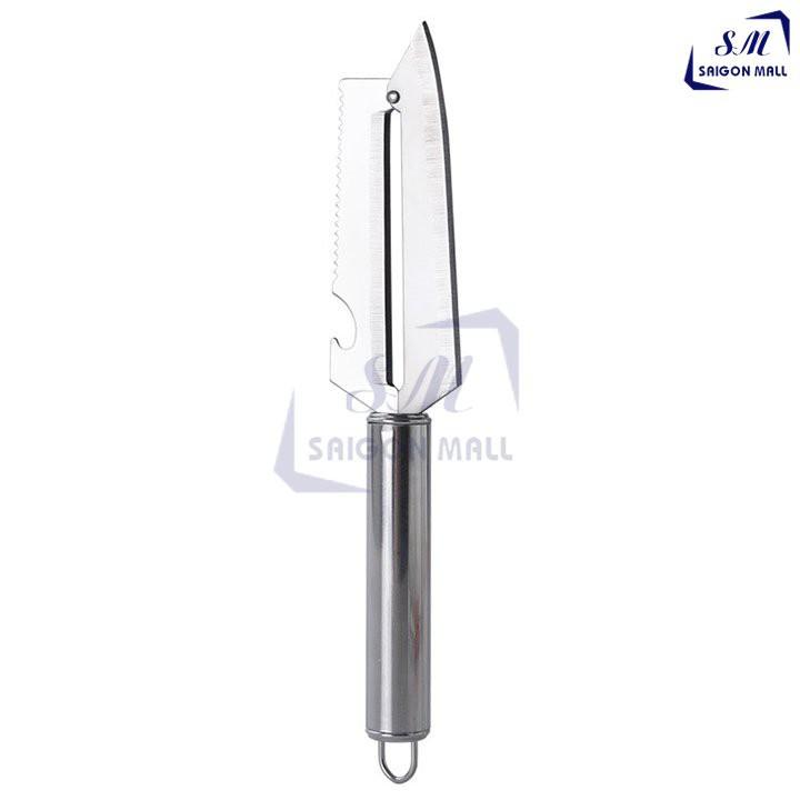 Dao bào inox đa năng, dao gọt rau củ quả 2 lưỡi đa năng vô cùng sắc bén, dày chất lượng