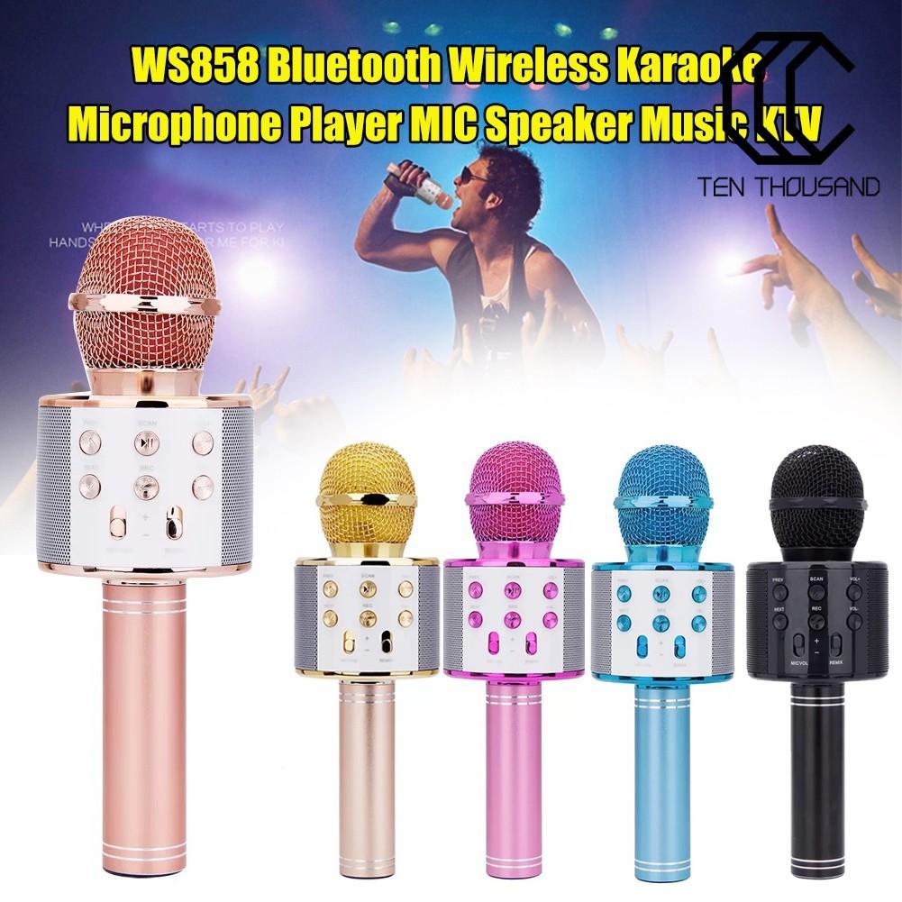 Micro Bluetooth Không Dây Hát Karaoke T ~ Ws858 - Giá Tiki khuyến ...