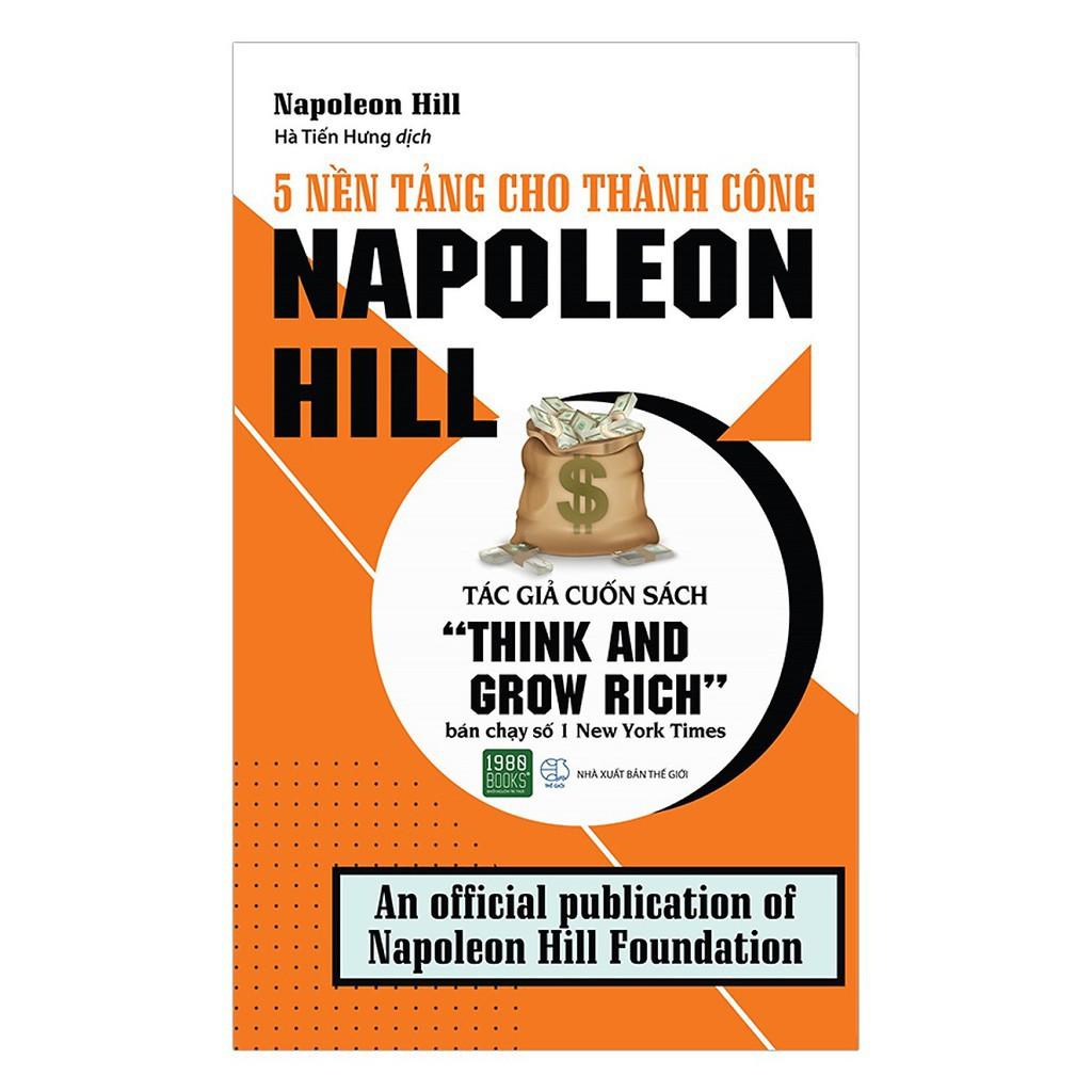 Sách - 5 Nền Tảng Cho Thành Công - Napoleon Hill (Xả Kho)